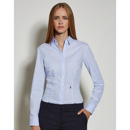 Seidensticker Seidensticker Ladies´ Slim Fit Fine Liner Shirt LS