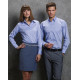 Kustom Kit Ladies Corporate Oxford Blouse LS