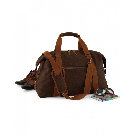 Bagbase Vintage Canvas Weekender