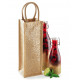 Westford Mill Shimmer Jute Bottle Bag