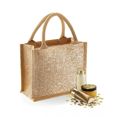 Westford Mill Shimmer Jute Mini Gift Bag