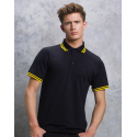 Kustom Kit Tipped Collar Polo