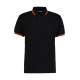 Kustom Kit Tipped Collar Polo