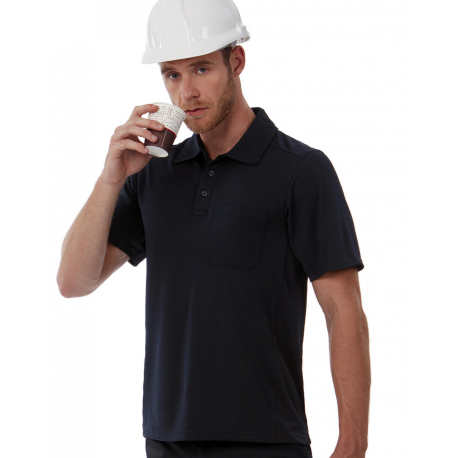 B&C Pro Coolpower Pocket Polo