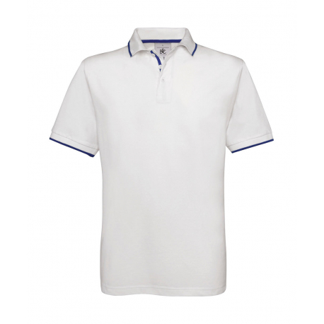 B&C Safran Sport Tipped Polo