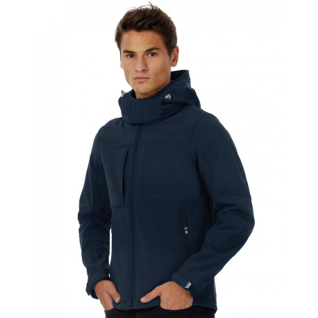 B&C Hooded Softshell/men