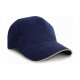 Result Headwear Sandwich Brushed Cotton Cap