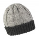 Result Winter Essentials Shades of Grey Knitted Hat