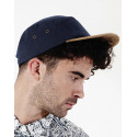 Beechfield Suede Peak 5 Panel Cap