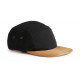 Beechfield Suede Peak 5 Panel Cap