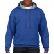 Gildan Heavy Blend Adult Contrast Hooded Sweat