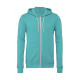 Bella+Canvas Unisex Poly-Cotton Full Zip Hoodie