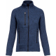 Kariban Ladies� full zip heather jacket