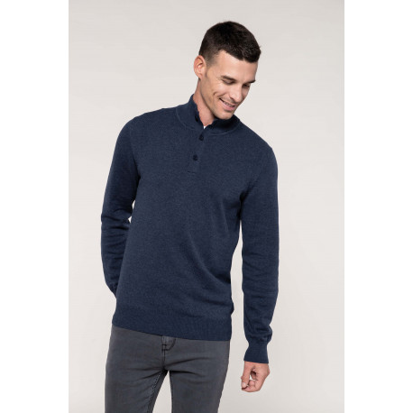 Kariban Pullover premium col boutonn�