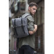 Kimood FLAP-TOP CANVAS BACKPACK