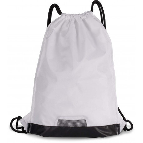 Kimood Sac � dos avec cordelettes et poche zipp�e