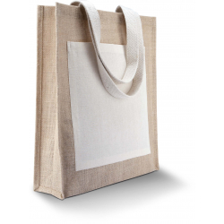 Kimood SAC SHOPPING TOILE DE JUTE