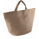 Kimood 100% natural yarn dyed jute bag