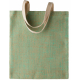 Kimood 100% natural yarn dyed jute bag