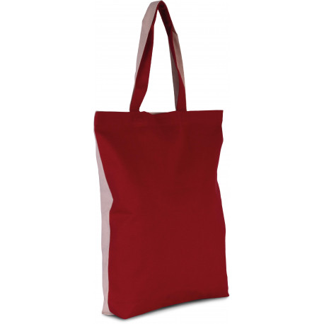 Kimood Two-tone cotton tote bag