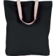 Kimood Two-tone cotton tote bag