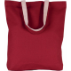 Kimood Two-tone cotton tote bag