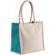 Kimood Cotton/jute tote bag - 17�L