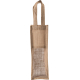 Kimood Sac porte bouteille en jute