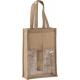 Kimood Sac porte bouteilles en jute