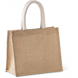 Kimood Sac style cabas en toile de jute - mod�le moyen