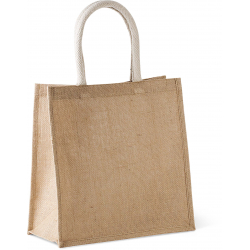 Kimood Sac style cabas en toile de jute - grand mod�le