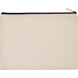 Kimood Pochette en coton canvas - grand mod�le