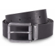 K-up Ceinture en cuir � bord franc - 35mm