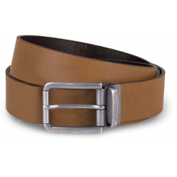 K-up Ceinture en cuir � bord franc - 35mm