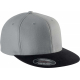 K-up CASQUETTE FLEXFIT COTON BROSS� VISI�RE PLATE - 6 PANNEAUX