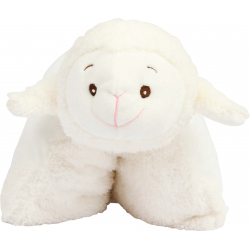 Mumbles Coussin-peluche zipp� Agneau