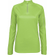 Proact Ladies´ long-sleeved zip neck quick-dry T-shirt