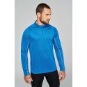 Proact Men�s zip neck running sweatshirt