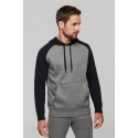 Proact Adult two-tone hooded sweatshirt