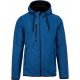 Proact Men´s heather hooded jacket