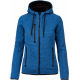 Proact Ladies� heather hooded jacket