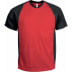 Proact T-SHIRT BICOLORE SPORT MANCHES COURTES UNISEXE