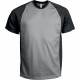 Proact T-SHIRT BICOLORE SPORT MANCHES COURTES UNISEXE