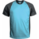 Proact T-SHIRT BICOLORE SPORT MANCHES COURTES UNISEXE