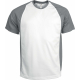 Proact T-SHIRT BICOLORE SPORT MANCHES COURTES UNISEXE