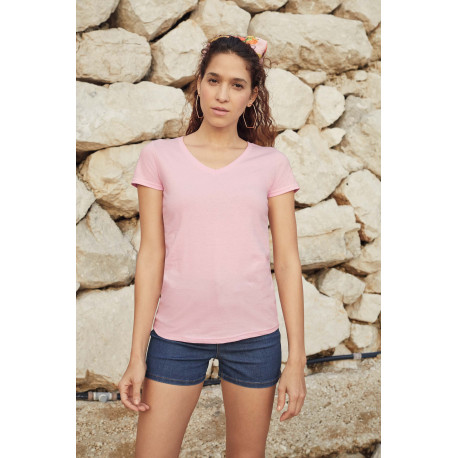 Fruit of the Loom Ladies´ Valueweight V-neck T-shirt 61-398-0