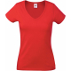 Fruit of the Loom Ladies´ Valueweight V-neck T-shirt 61-398-0