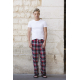 Skinni Fit Pantalon homme � motif tartan