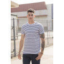 Skinni Fit Unisex Striped T-shirt