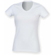 Skinni Fit T-SHIRT FEMME COL V FEEL GOOD